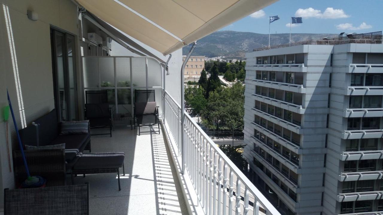 Parthenon And Syntagma Square View Apartment أثينا المظهر الخارجي الصورة