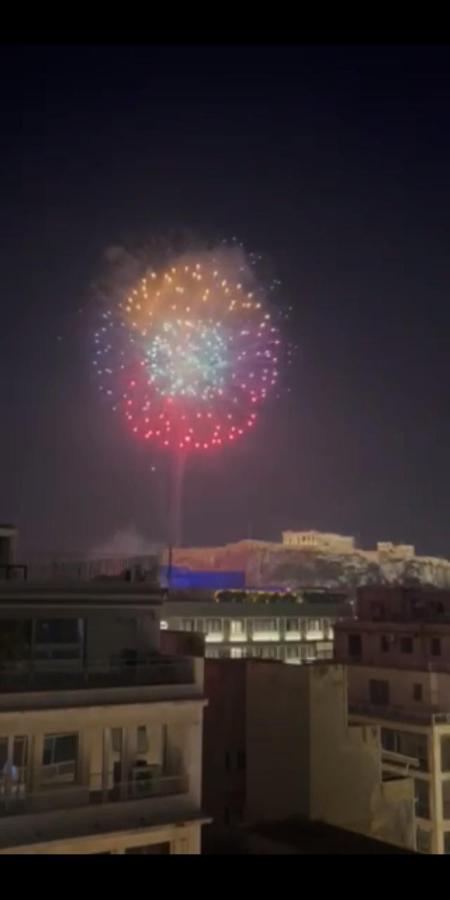 Parthenon And Syntagma Square View Apartment أثينا المظهر الخارجي الصورة